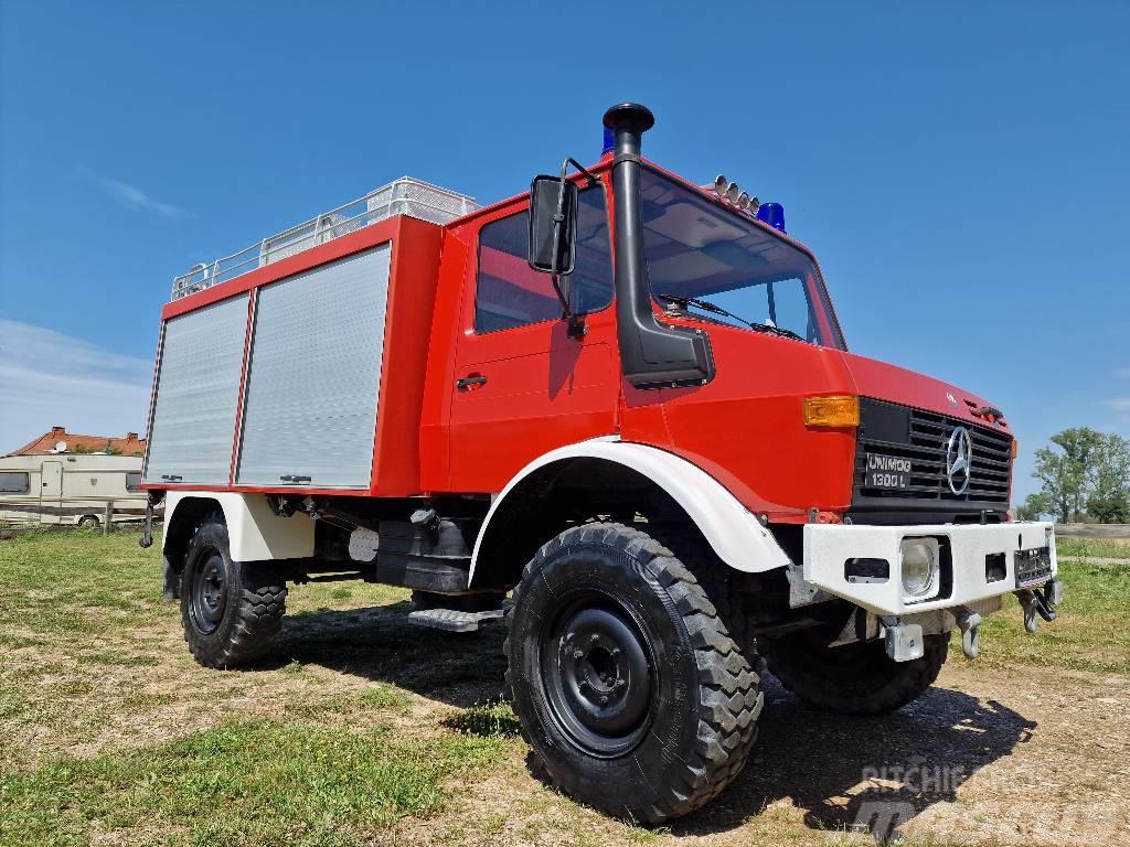 Mercedes-Benz Unimog U1300L Turbo Feuerwehr Puksiirid