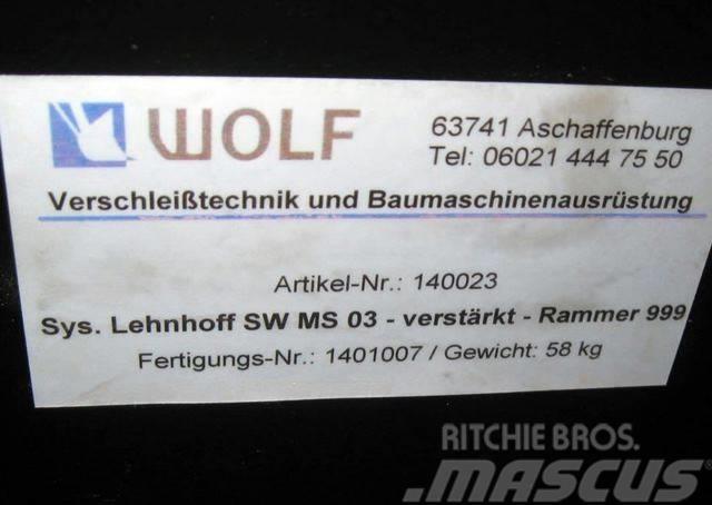 Wolf Schraubadapter MS03 zu Rammer 999 Kiirliitmikud