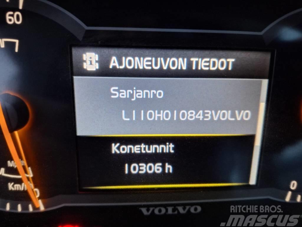 Volvo L110H HUOLLETTU, VAAKA YM. Rataslaadurid