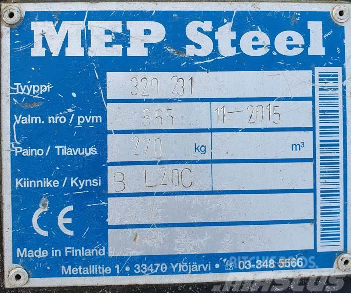  MEP Steel BRETEC L20C ISKUVASARAN KIINNIKELEVY NTP Kiirliitmikud