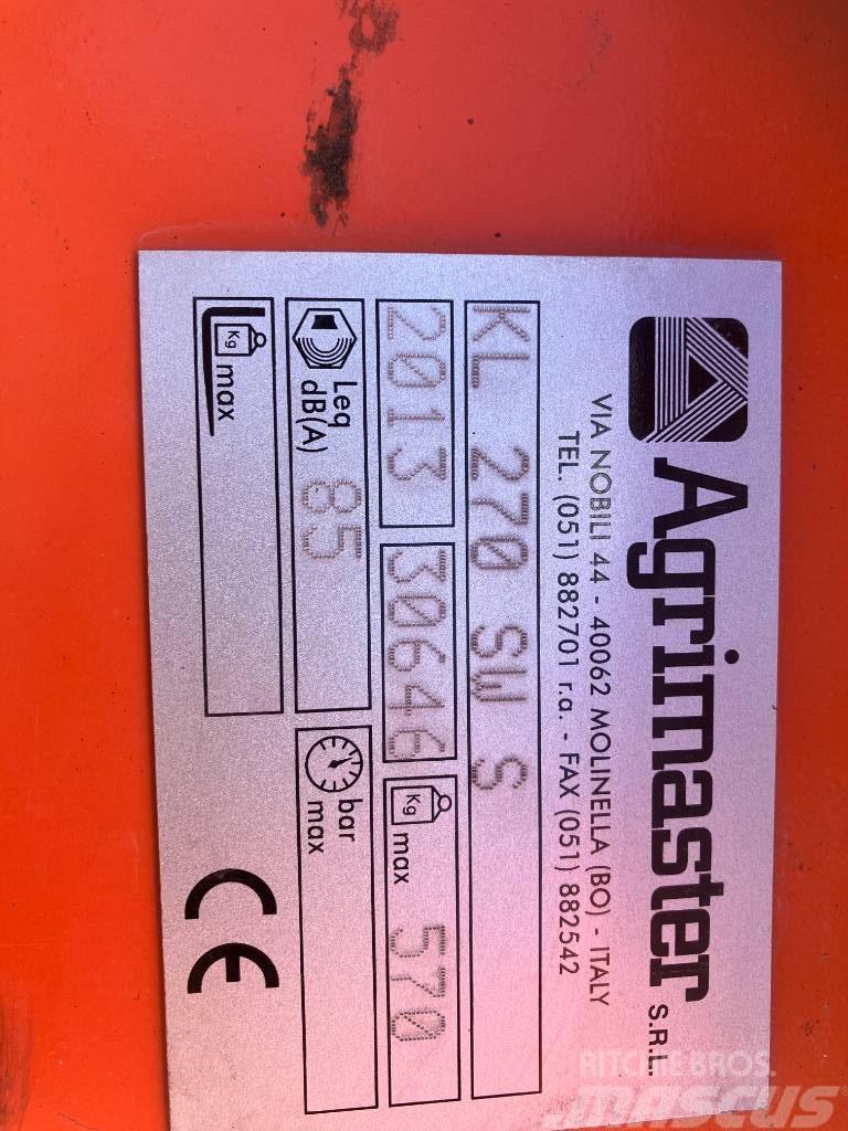 Agrimaster KL 270 SW Karjamaade niidukid / pealselõikurid
