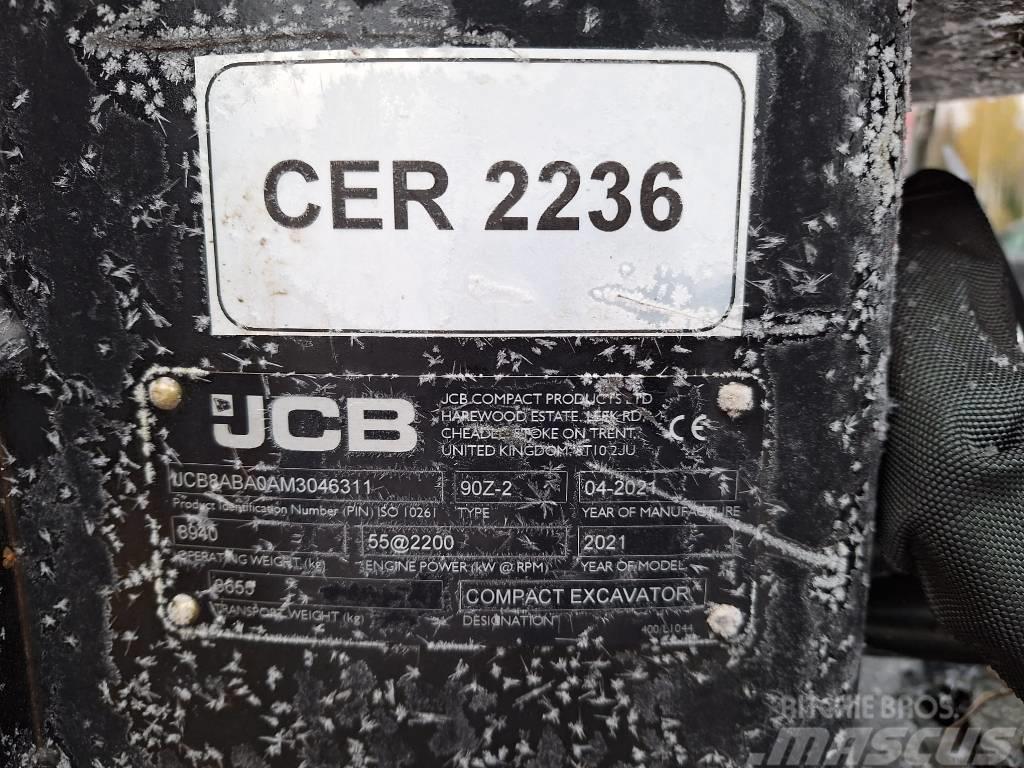 JCB 90 Z-2 Väikeekskavaatorid 7t-12t