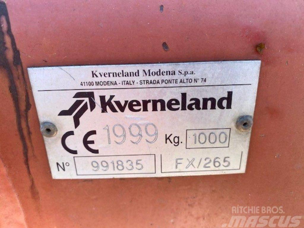 Kverneland FX 265 Esi ja taganiidukid