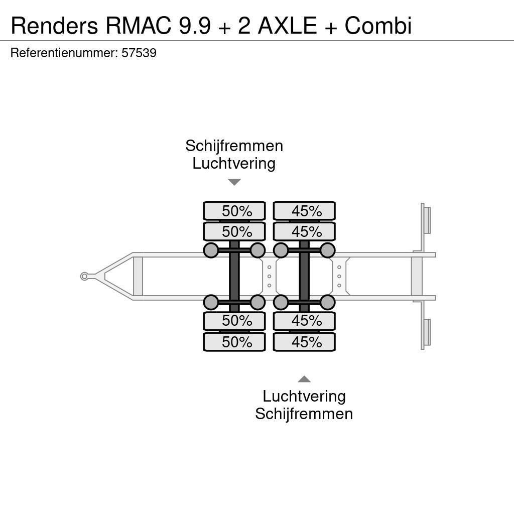 Renders RMAC 9.9 + 2 AXLE + Combi Furgoonhaagised