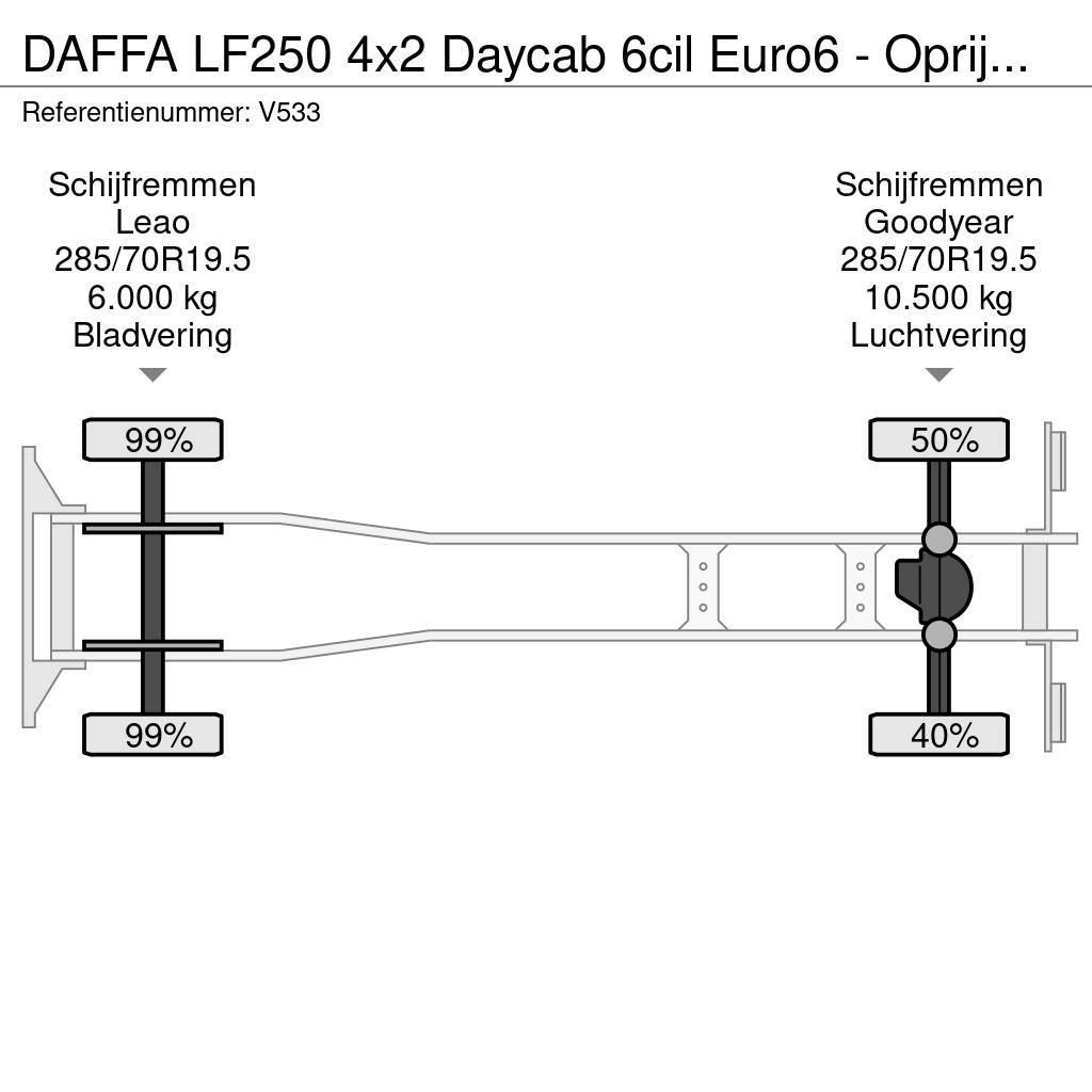 DAF FA LF250 4x2 Daycab 6cil Euro6 - Oprijwagen - Hydr Muud veokid