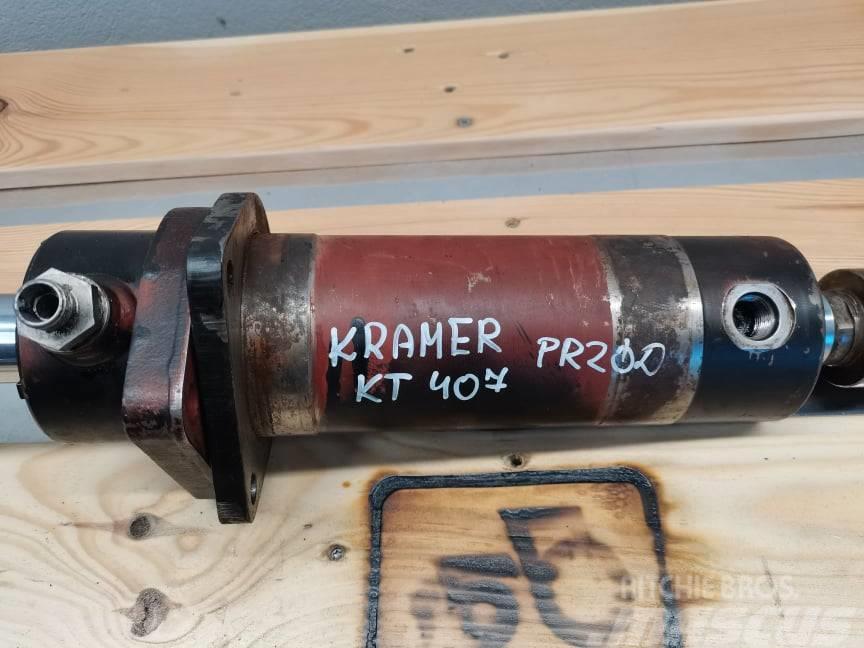 Kramer KT 407 Carraro piston turning Hüdraulika