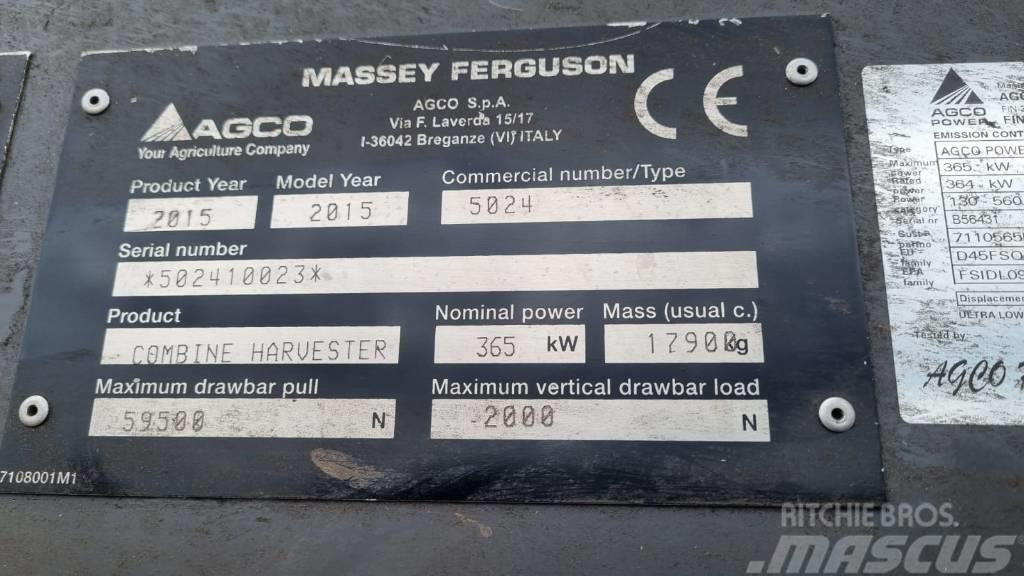 Massey Ferguson 9380 Teraviljakombainid