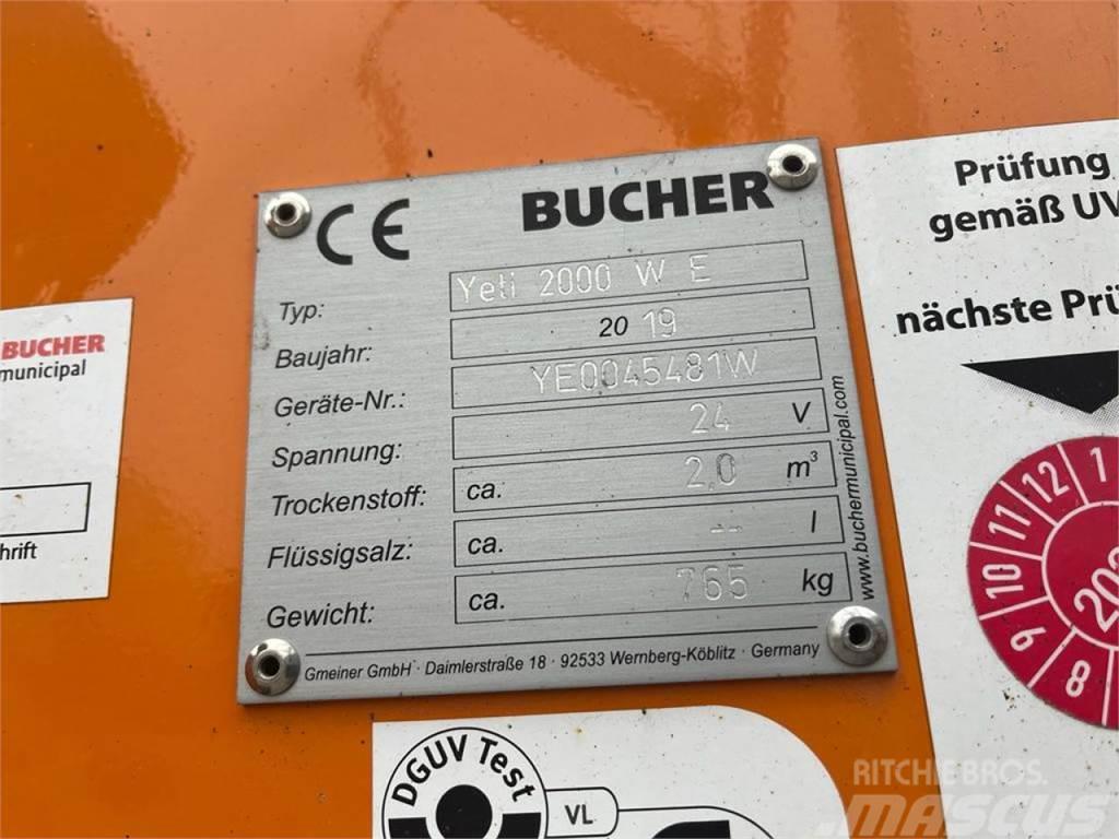 Bucher Gmeiner Streuer Streuautomat Yeti 2000 W E Muu kommunaaltehnika