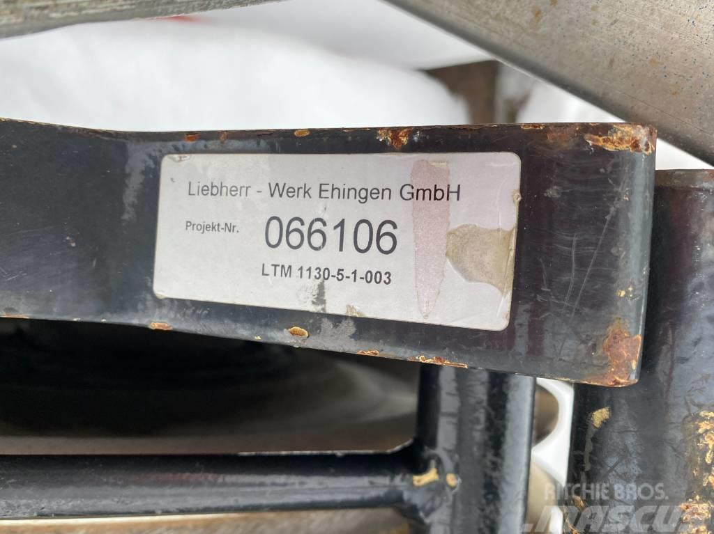 Liebherr LTM 1130 single sheave hook block Muud osad