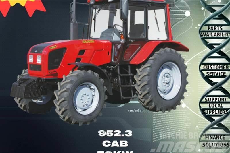 Belarus 952.3 4wd cab tractors (70kw) Traktorid