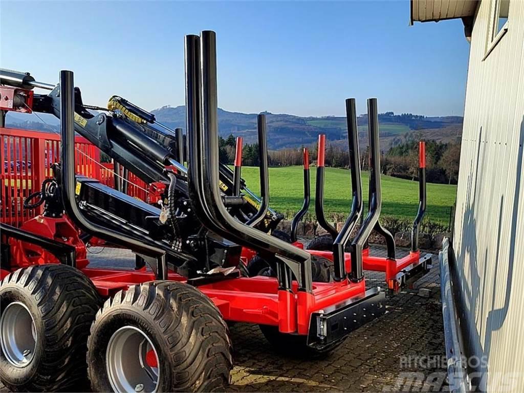 KTS Rückewagen 13t mit 8,6m Kran Muud põllumajandusmasinad
