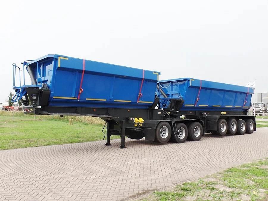  Mitrax Side Tipping TNR745 B-Double 7-axle Tipper Kallur-poolhaagised