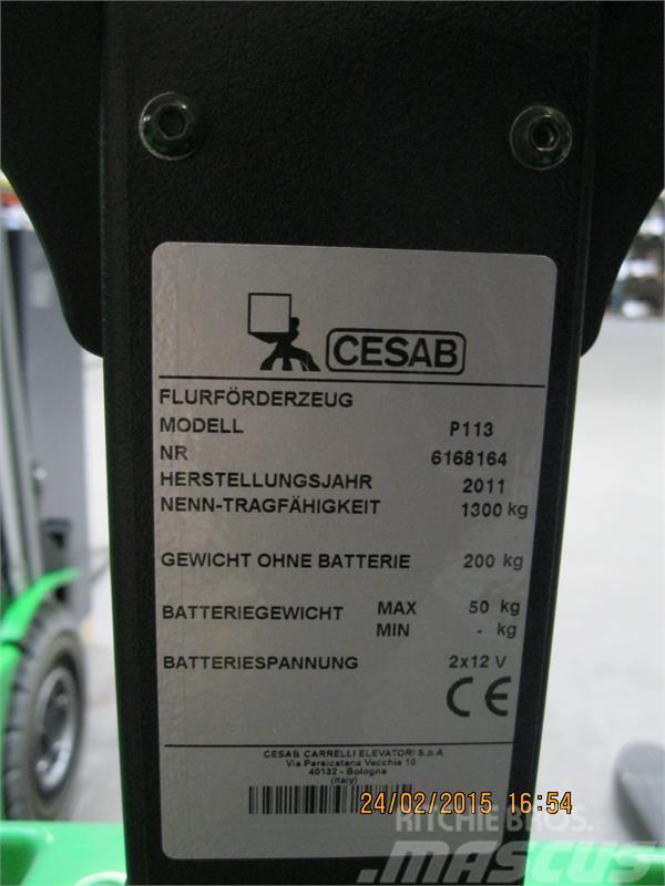 Cesab P213 1,3 to Elektriline alusesiirdaja