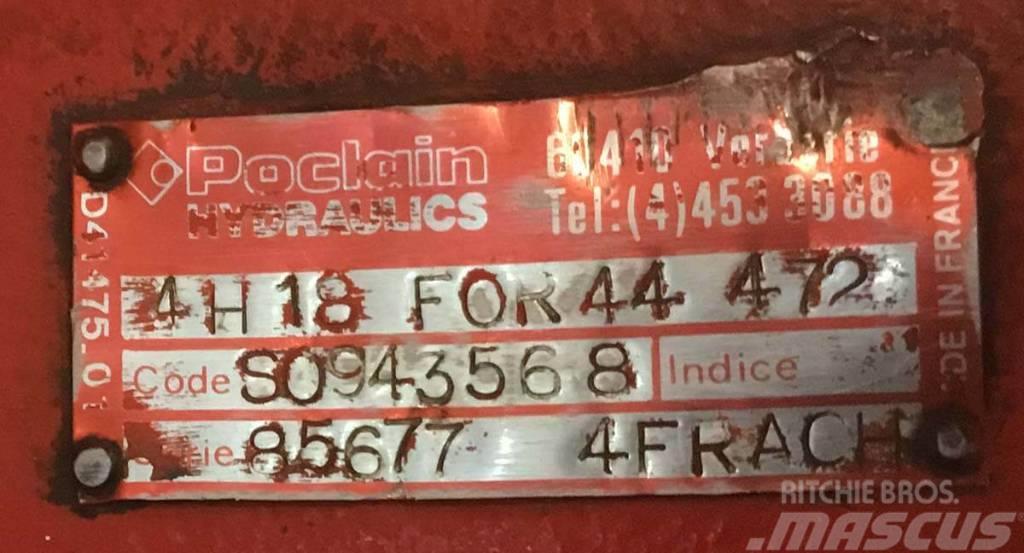 Poclain 4H19 FOR 44 472 Hüdraulika