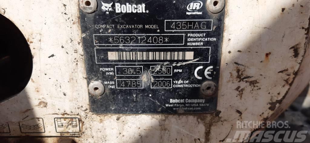 Bobcat 435 HAG Miniekskavaatorid < 7 t