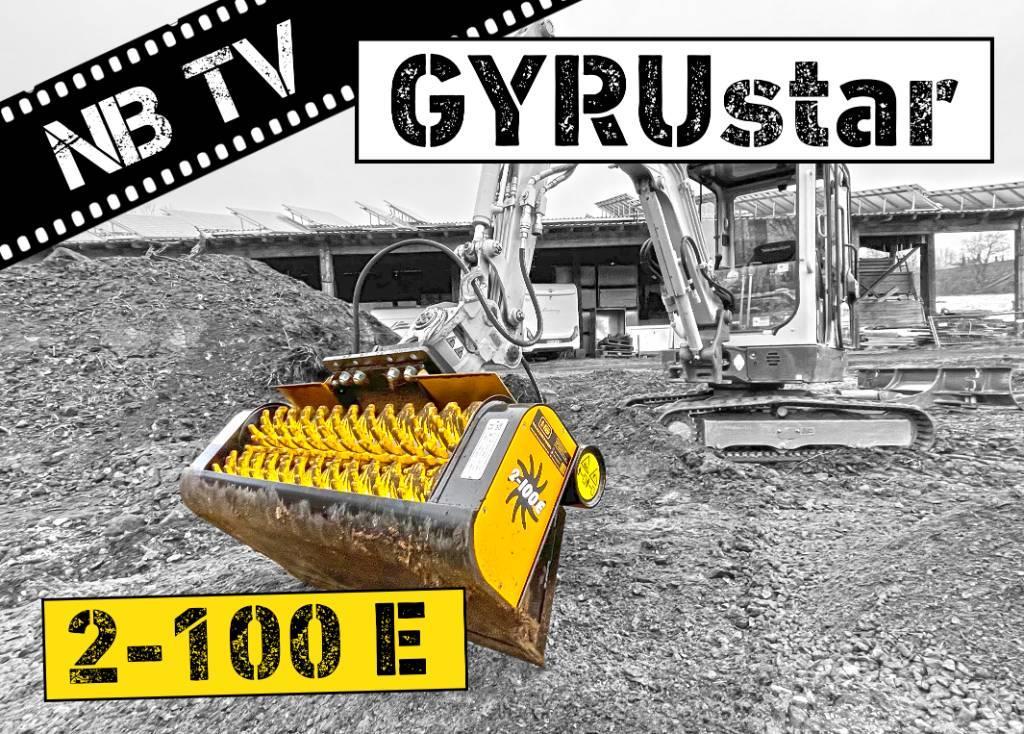 Gyru-Star 2-100E | Schaufelseparator für Minibagger Sõelumiskopad