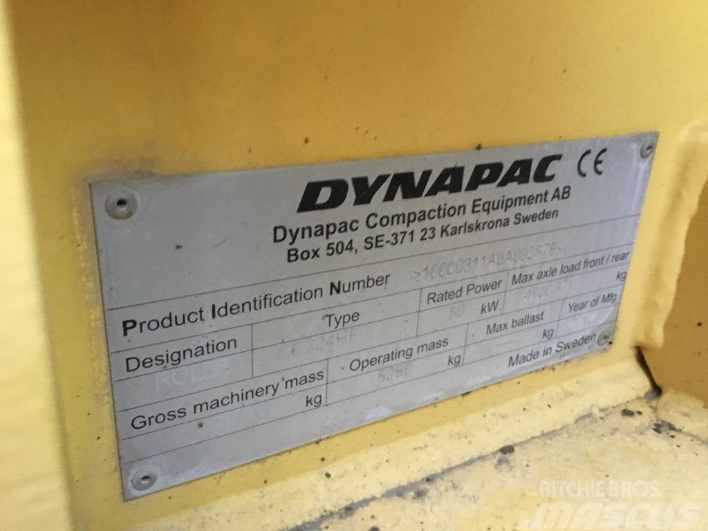 Dynapac CC 224 HF Tandemrullid