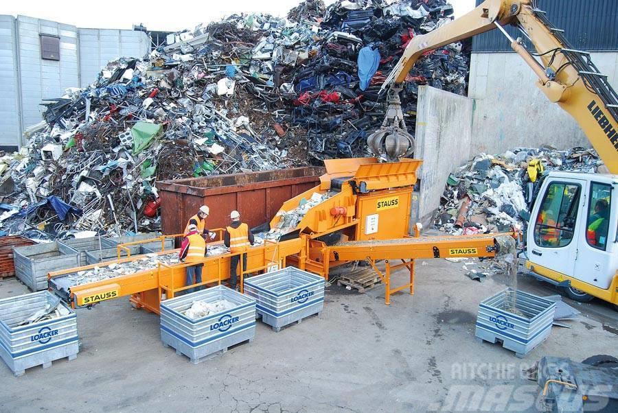Stauss 2020 plus Container Sortieranlage - fabriksneu Jäätmete sorteerimisseadmed
