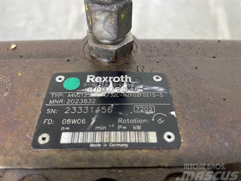 Rexroth A4VG125EP2DT2/32L-Drive pump/Fahrpumpe/Rijpomp Hüdraulika
