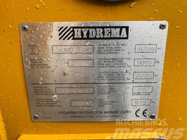 Hydrema 922F Liigendraamiga pinnaseveokid