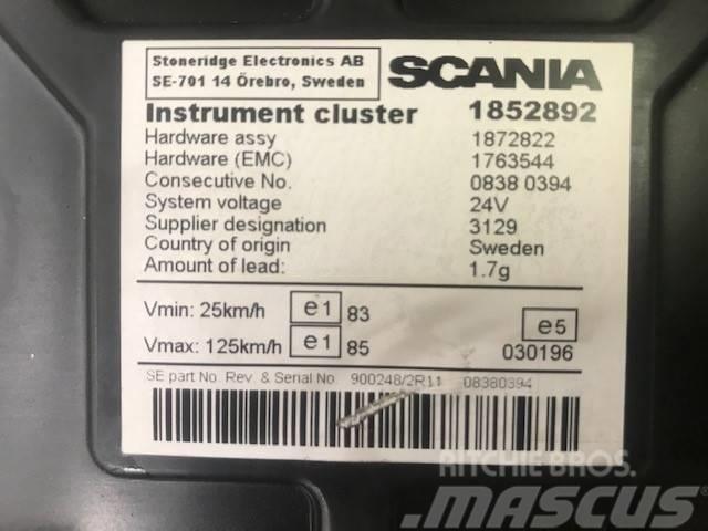 Scania Instrument Cluster/Dashboard Elektroonikaseadmed