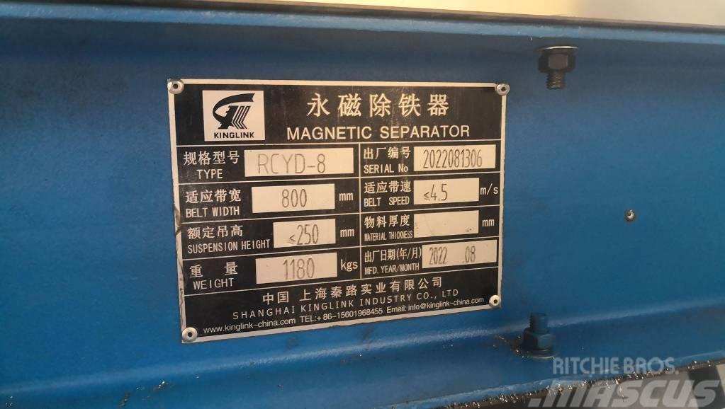 Kinglink RCYD-8 Permanent Magnetic Iron Separator Puhastusjaamad