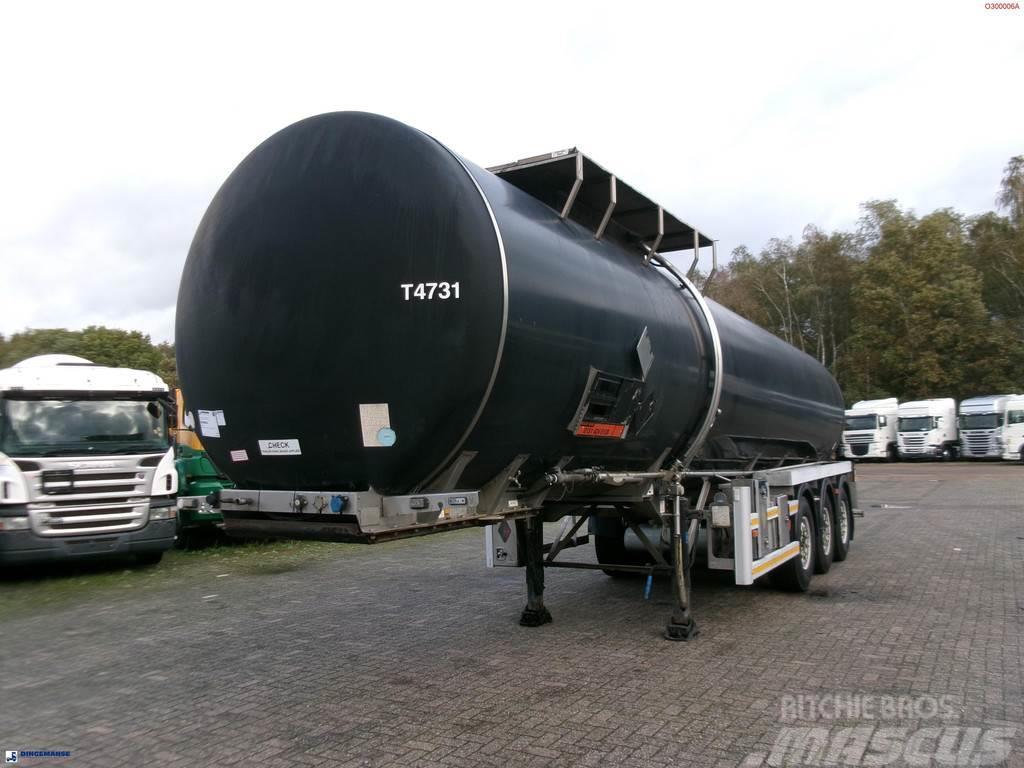Crossland Bitumen tank inox 33 m3 / 1 comp + ADR L4BN Tsistern poolhaagised