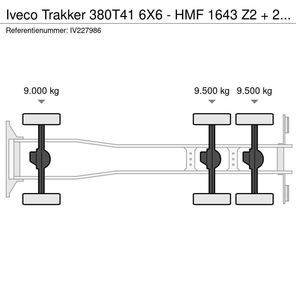Iveco Trakker 380T41 6X6 - HMF 1643 Z2 + 2-WAY TIPPER Kallurid