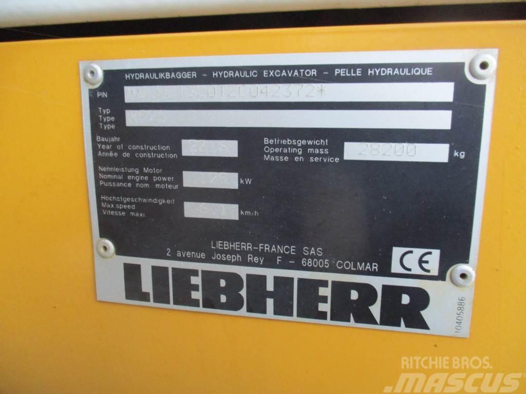 Liebherr R 926 Litronic Roomikekskavaatorid