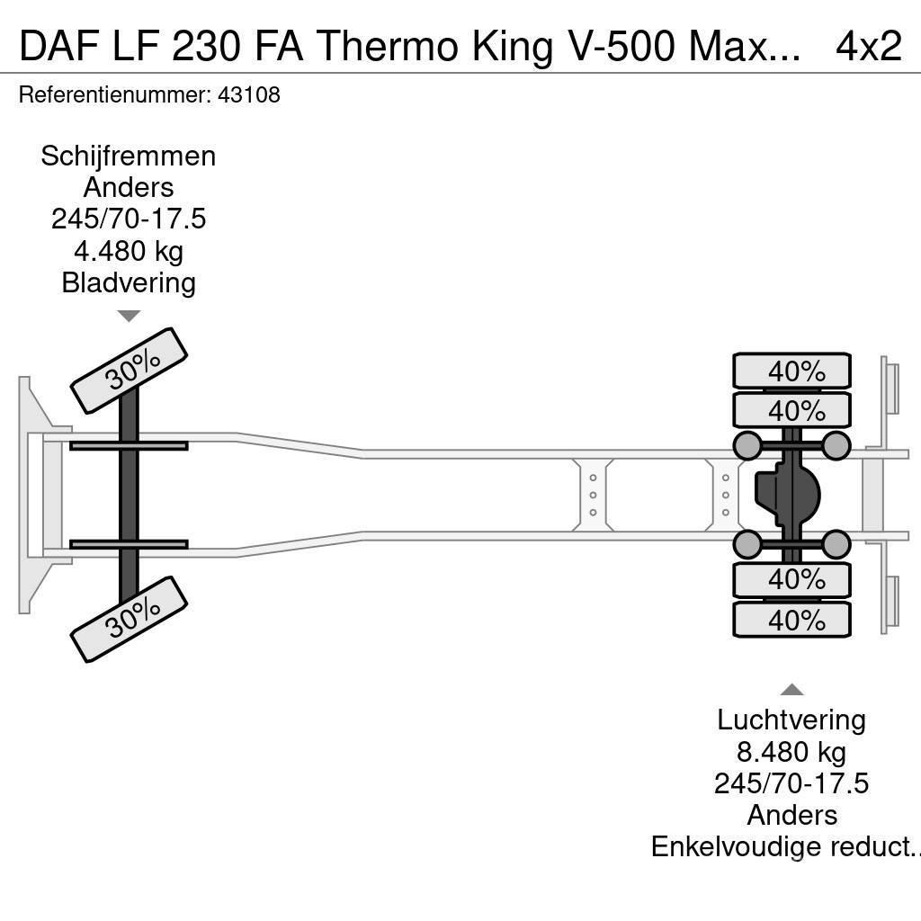 DAF LF 230 FA Thermo King V-500 Max Tiefkühler Furgoonautod