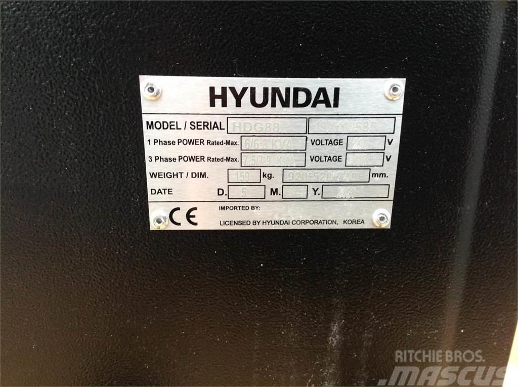 Hyundai Aggregaat HDG 88 Bensiinigeneraatorid