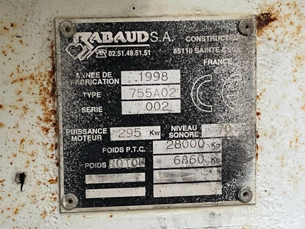 Rabaud Rotograde 755-A01 - CAT 3306 Engine / CE Kaabitsad