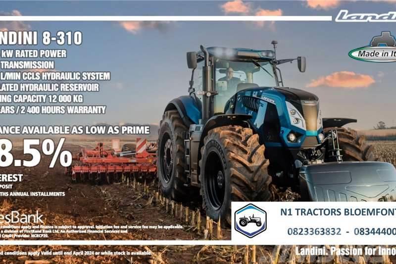 Landini PROMO - Landini 8-310 (215kW) Traktorid