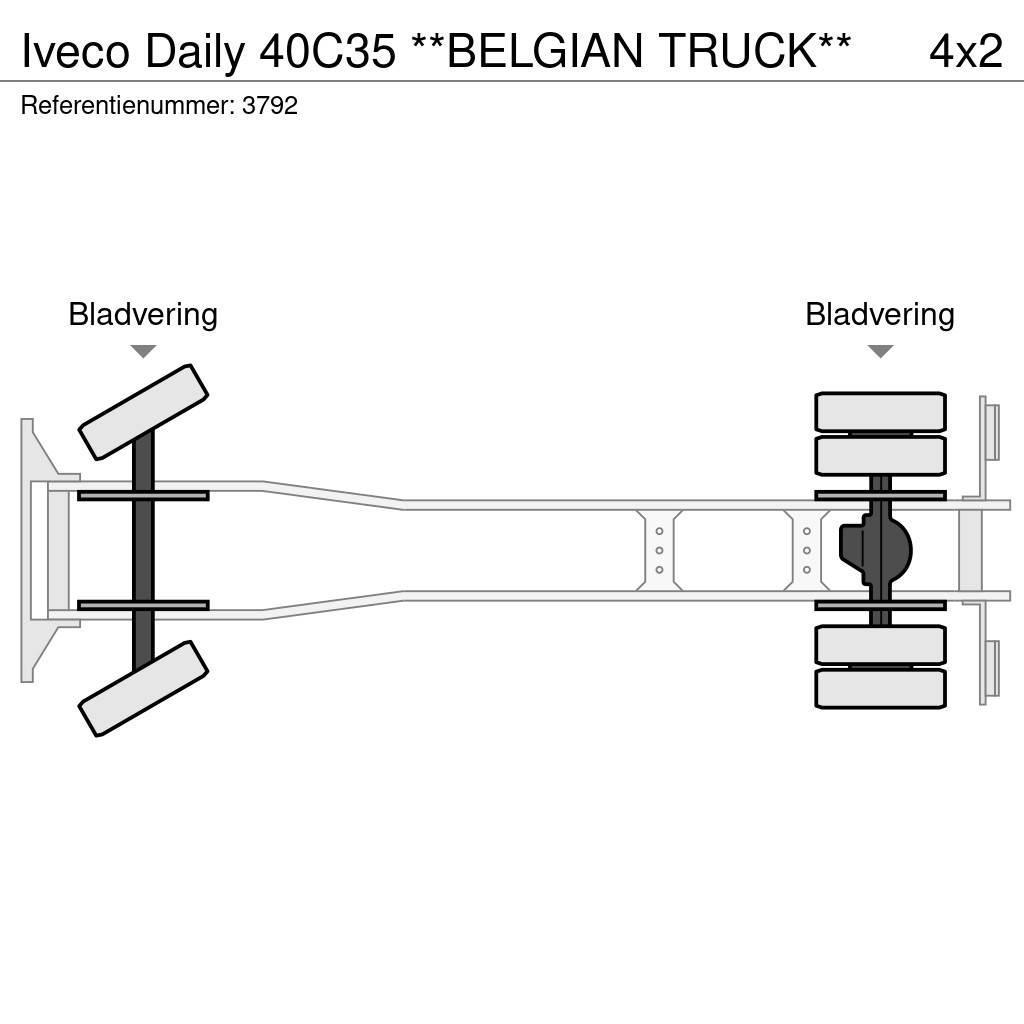 Iveco Daily 40C35 **BELGIAN TRUCK** Furgoonautod