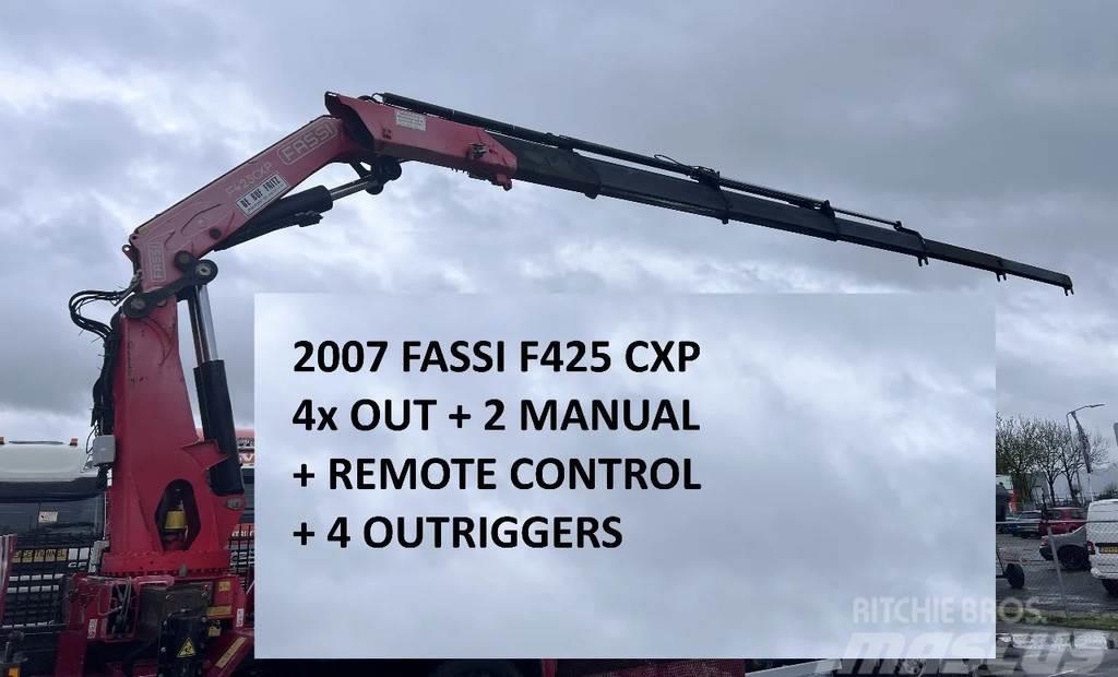 Fassi F425CXP F425CXP + REMOTE + 4 OUTRIGGERS - 4x OUT + Autotõstukid