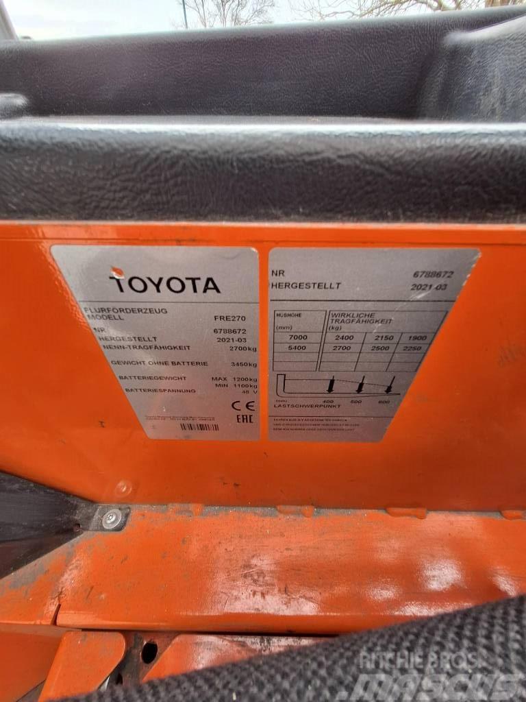 Toyota FRE270 Neljasuuna lükandmastiga tõstukid
