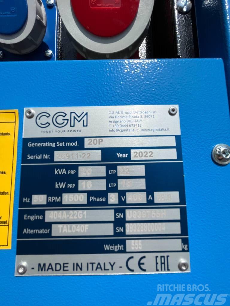 CGM 20P - Perkins 22 KVA generator Diiselgeneraatorid
