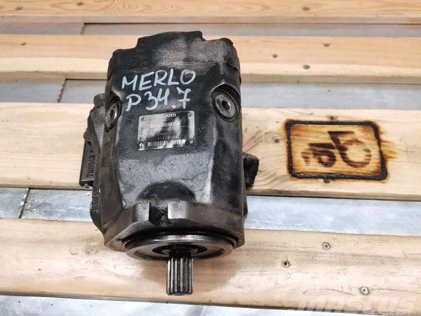 Merlo P 34.7 {Rexroth A10V} hydraulic pump Hüdraulika