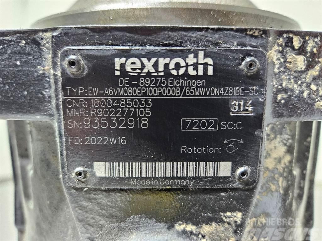 Wacker Neuson 1000485033-Rexroth A6VM080EP-Drive motor Hüdraulika