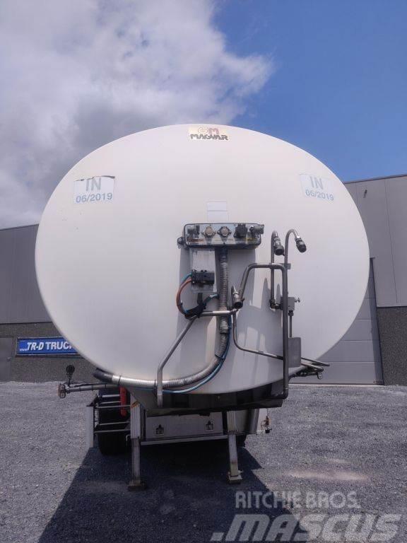 Magyar 3 AXLES TANK IN STAINLESS STEEL INSULATED 29000 L Tsistern poolhaagised