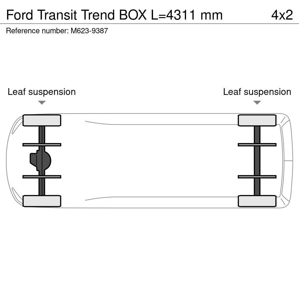 Ford Transit Trend BOX L=4311 mm Muu