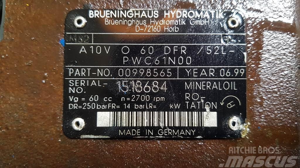 Brueninghaus Hydromatik A10VO60DFR/52L - Load sensing pump Hüdraulika
