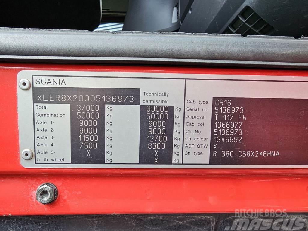 Scania R380 8x2 / PALFINGER PK 85002 CRANE - KRAN - GRUA Kraanaga veokid