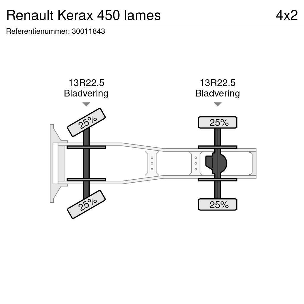 Renault Kerax 450 lames Sadulveokid
