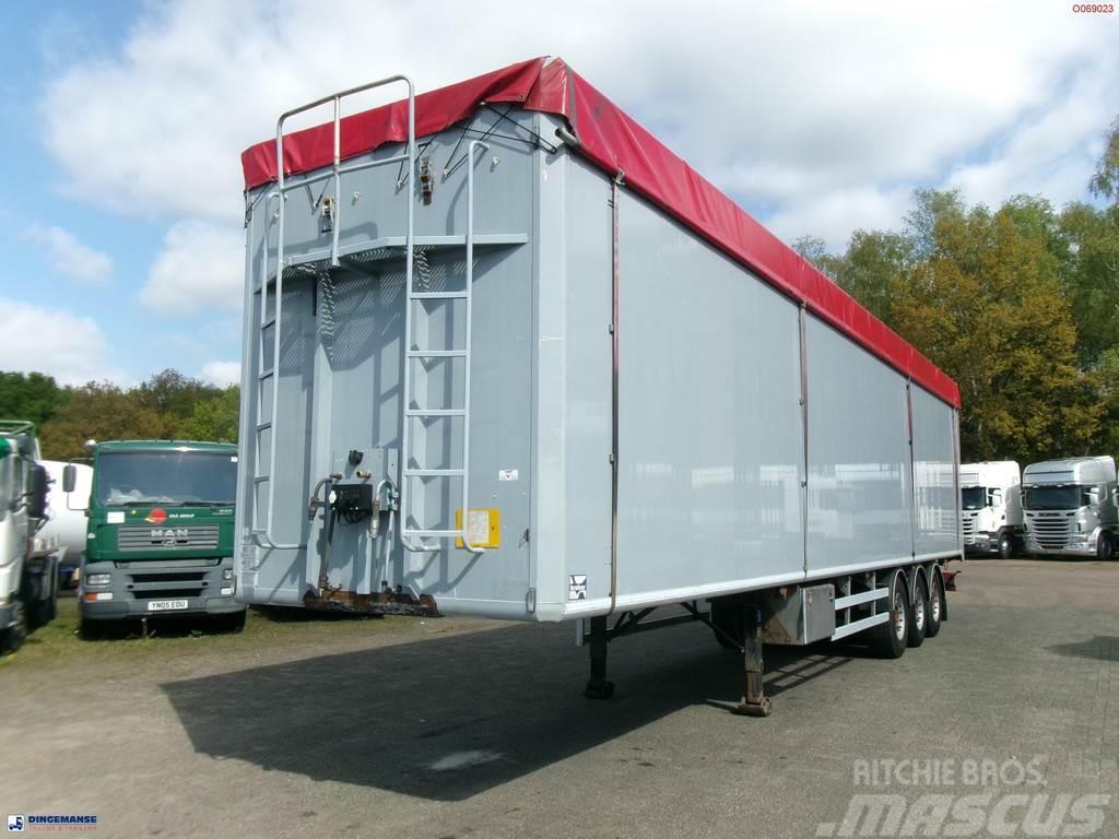 Kraker Walking floor trailer alu 90 m3 CF-200 Madelpoolhaagised