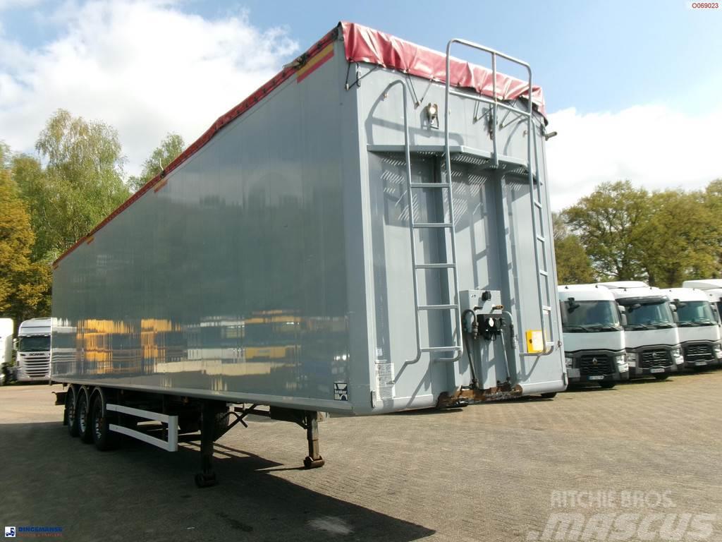 Kraker Walking floor trailer alu 90 m3 CF-200 Madelpoolhaagised
