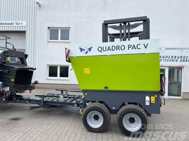 TST Quadropack V Ballenstapelwagen Viinamarja vartest puhastajad /purustajad