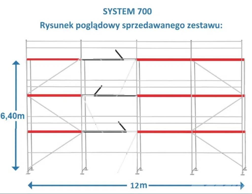  DUDIX SYSTEM700 Gerüstbau Scaffolding Ehitustellingud