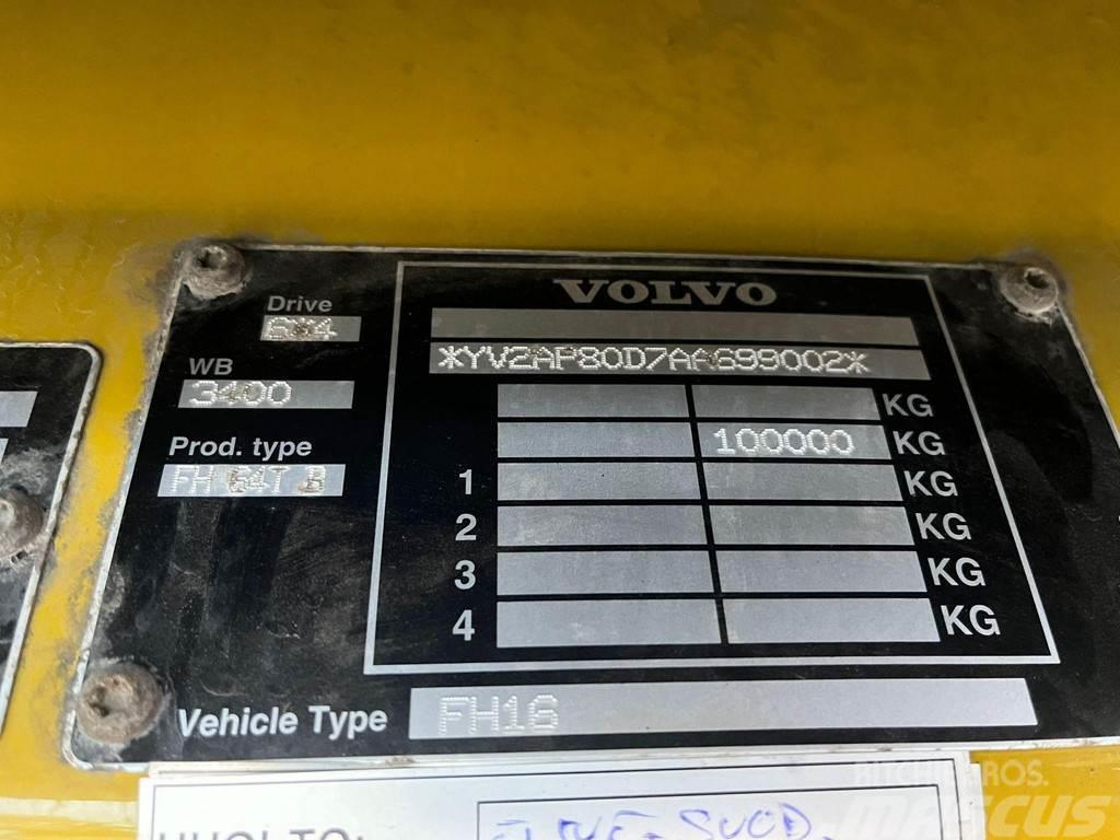 Volvo FH 16 600 6x4 GCW 100 TON / ADR / HYDRAULICS / BIG Sadulveokid