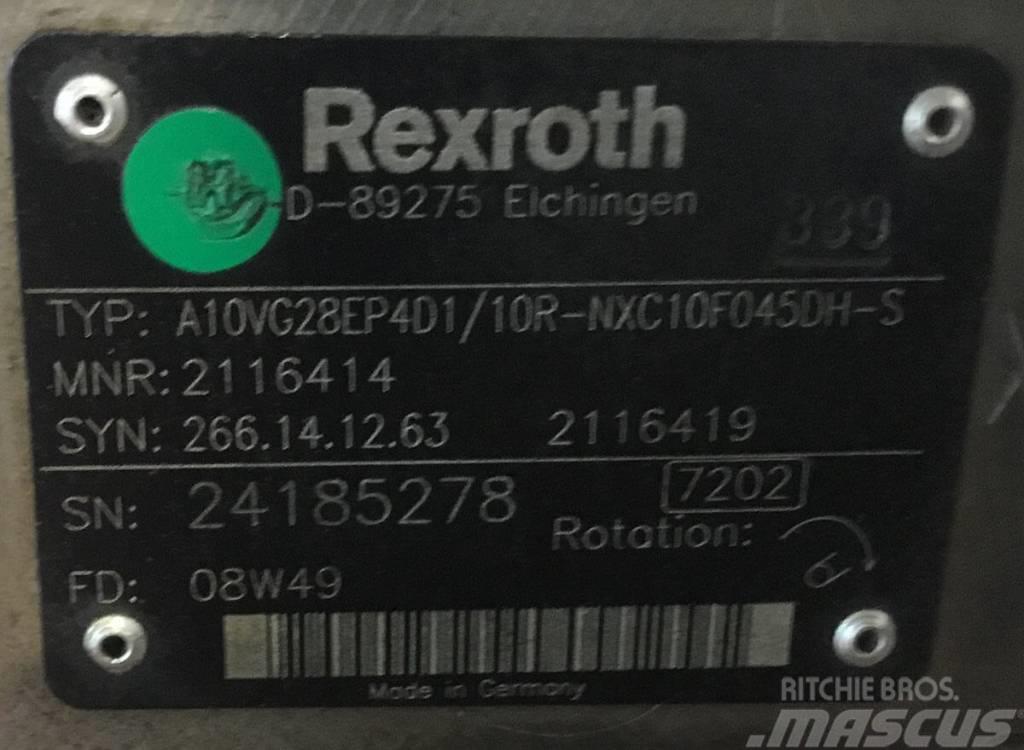 Rexroth A10VG28R Hüdraulika